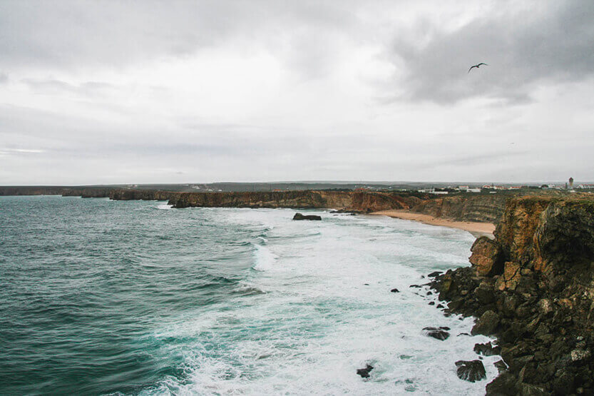 Algarve’s coastline is incredibly wild and beautiful all year round.