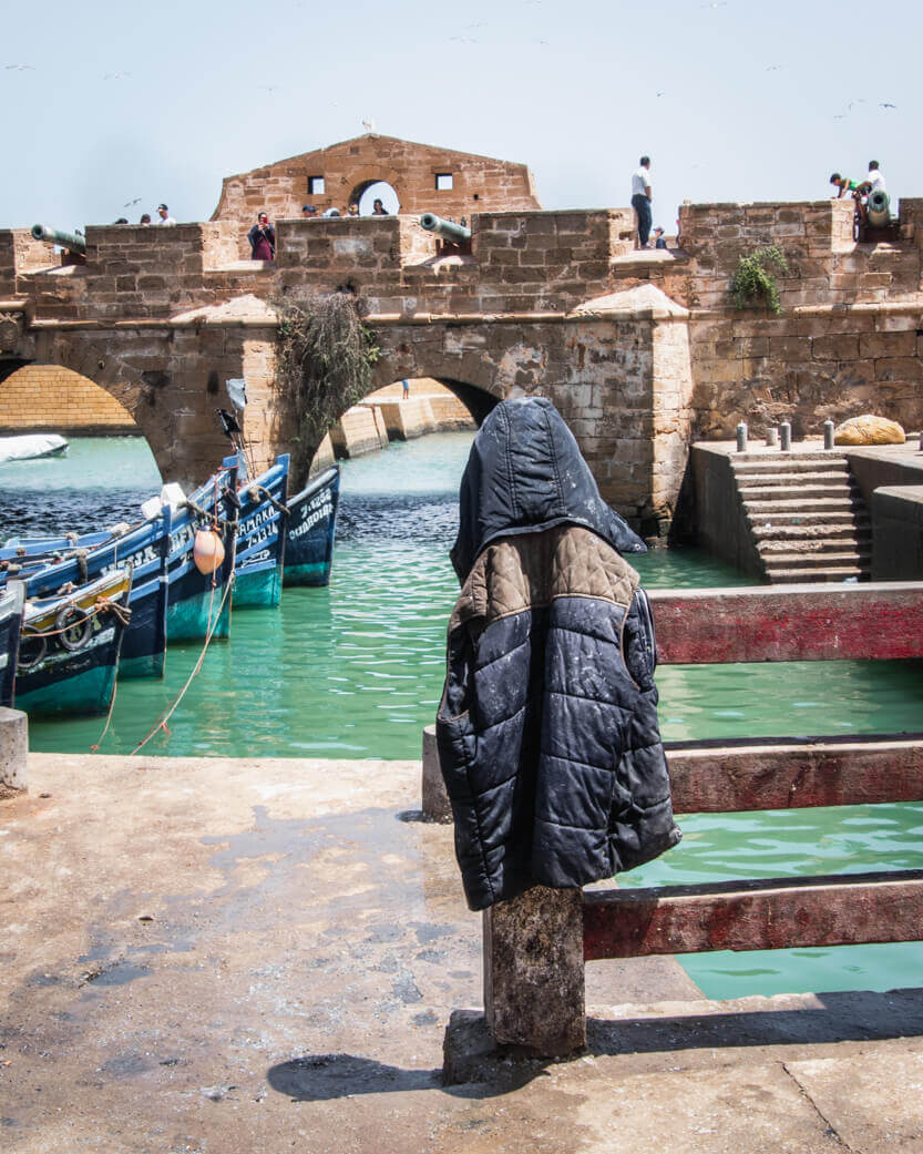 The citadel is also used by the fishermen.