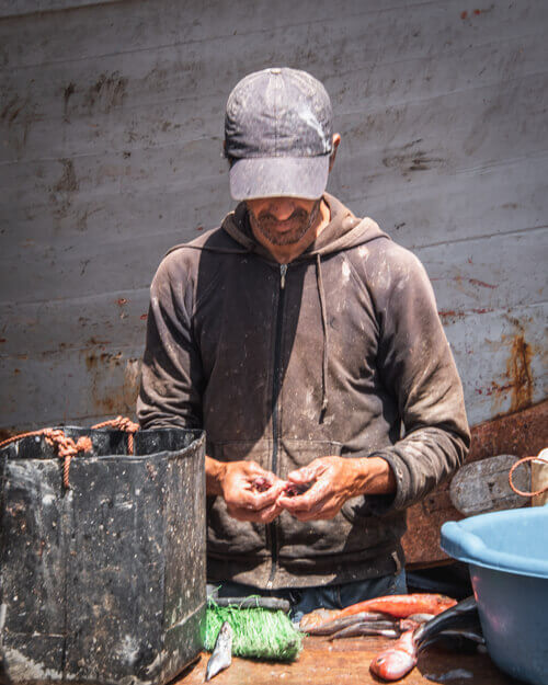 Fishing man
