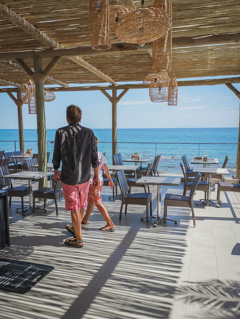 During the day, when everyone is swimming or out on adventures... The restaurant at Bagheera