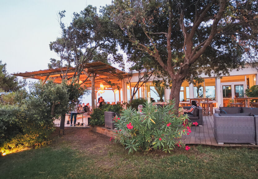 Bagheera restaurant and bar in the evening