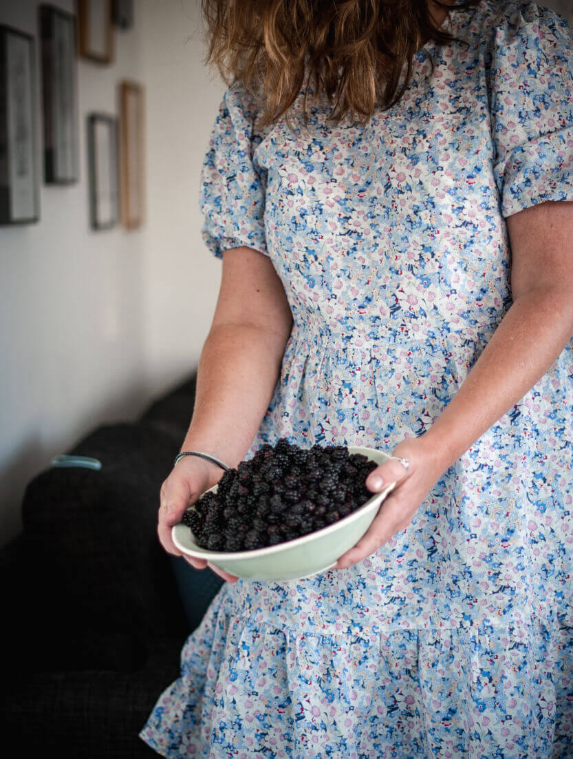 This year’s blackberry harvest.