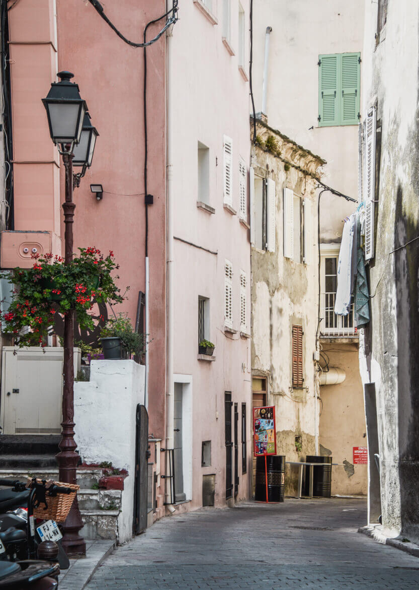 The streets of Saint-Florent’s old town are charming.