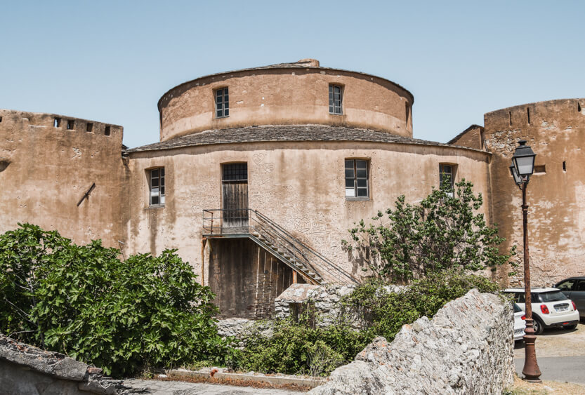 The Citadel, standing proudly with views over Saint-Florent.