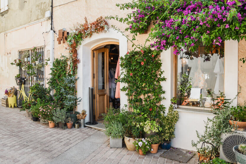 One of the charming little shops in Saint-Florent.