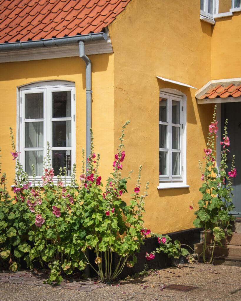 Beautiful yellow house in Sæby