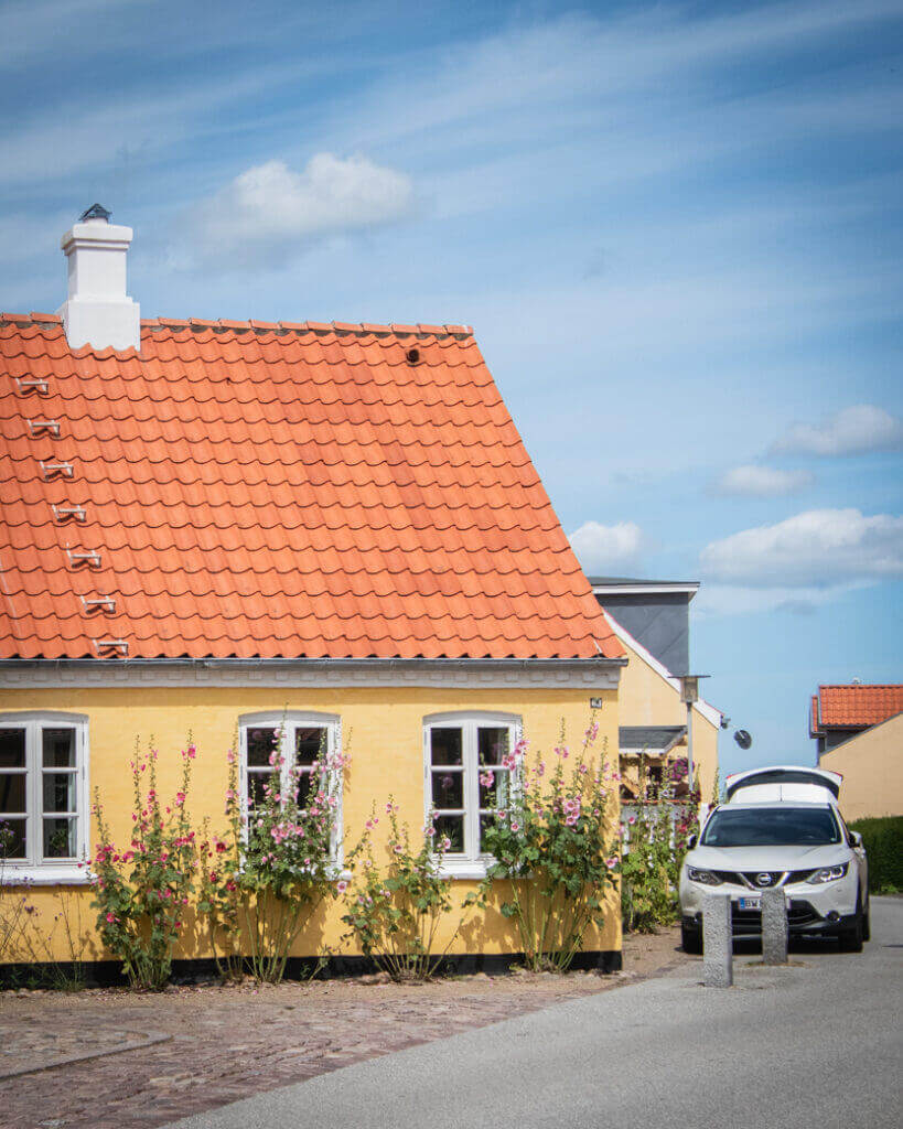 Everyday life in Sæby also includes beautiful houses