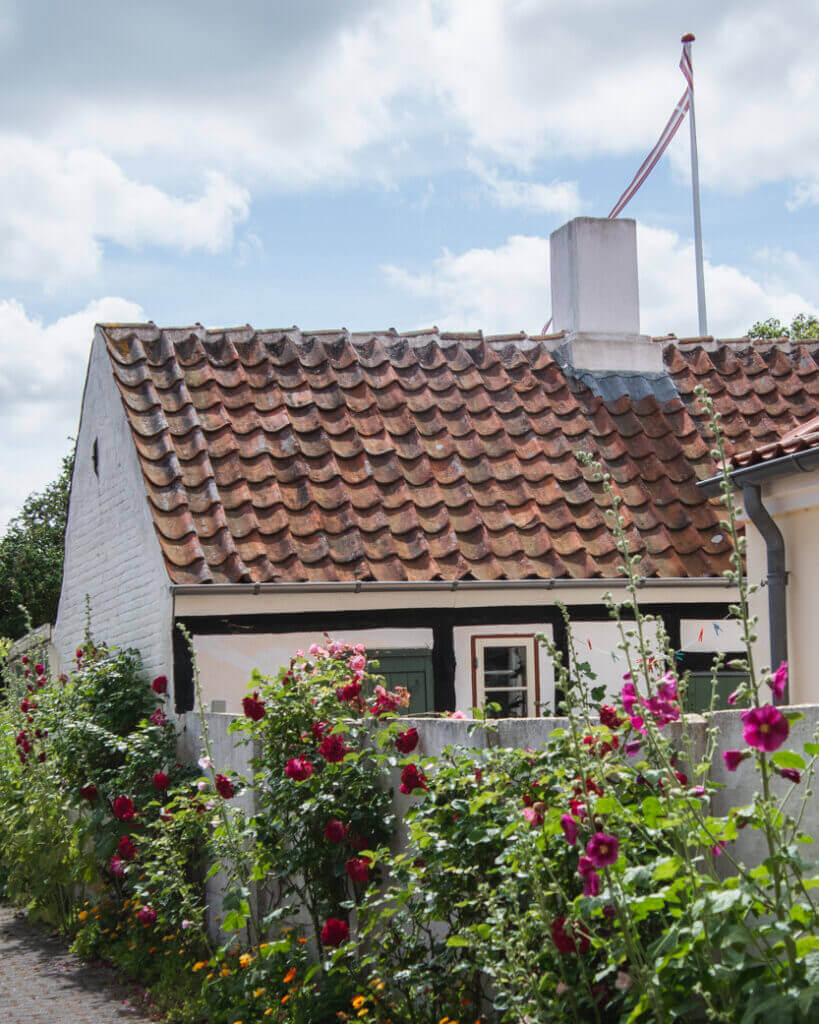 Half-timbered houses in Sæby