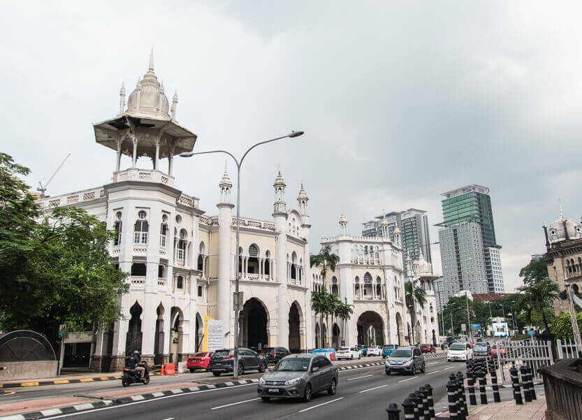 The old train station in Kuala Lumpur
