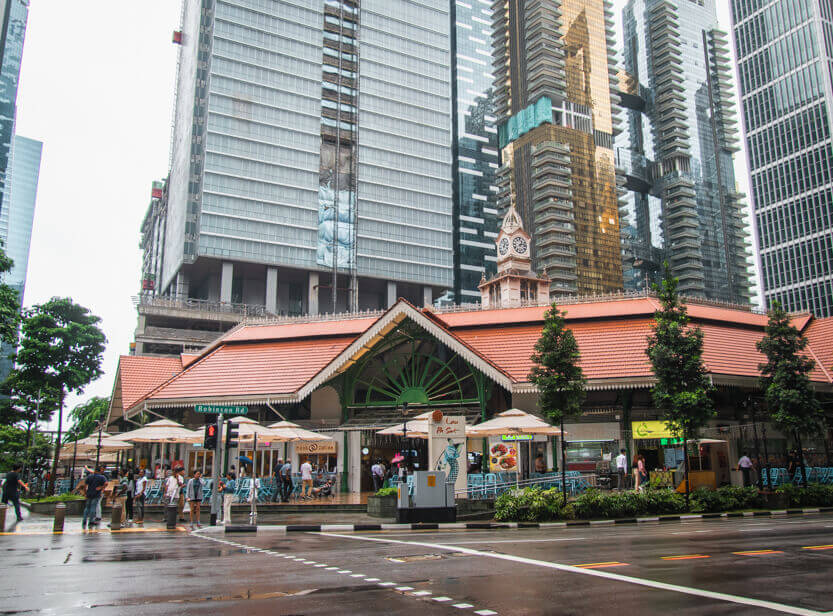 Charming Lau Pa Sat Hawker Centre