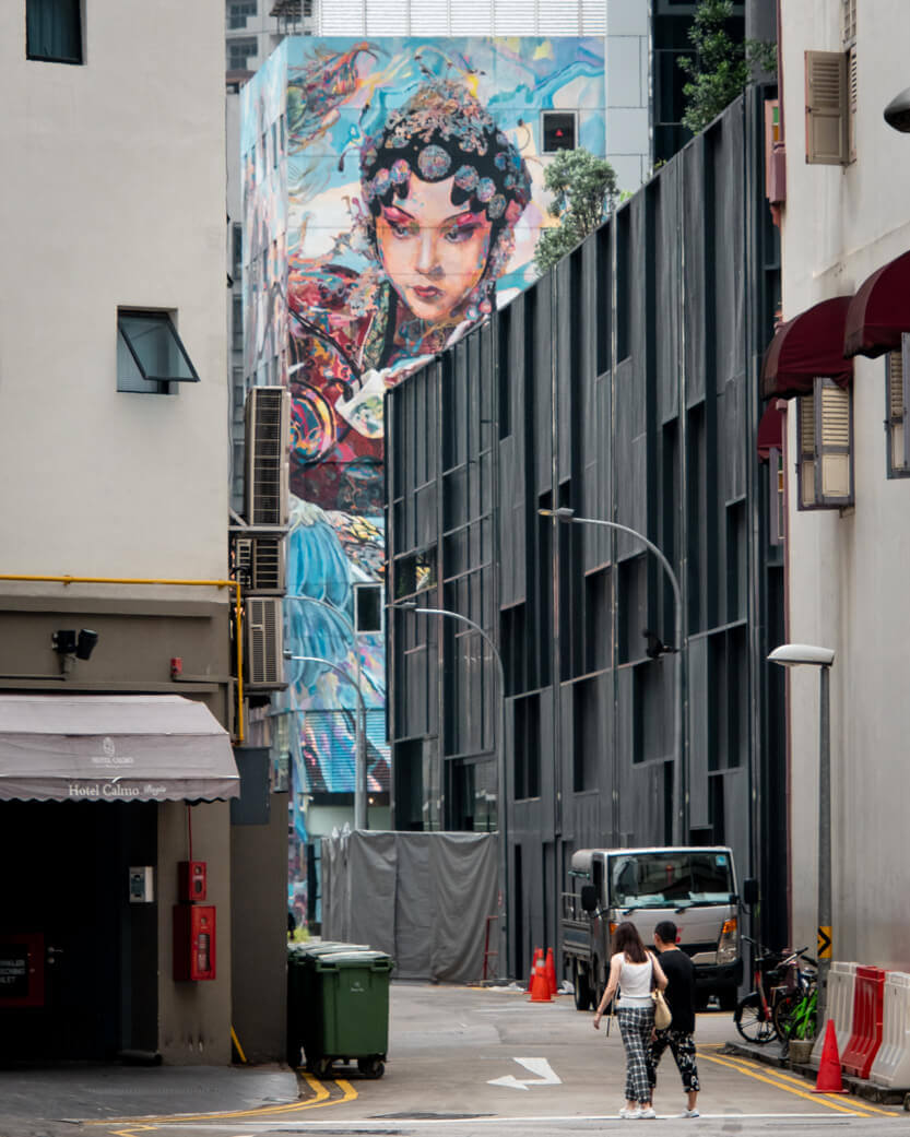 There can be beautiful surprises in Singapore’s back alleys.