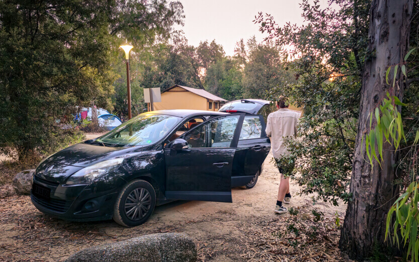 We always make sure to have a car when we visit Corsica – either our own or a rental.