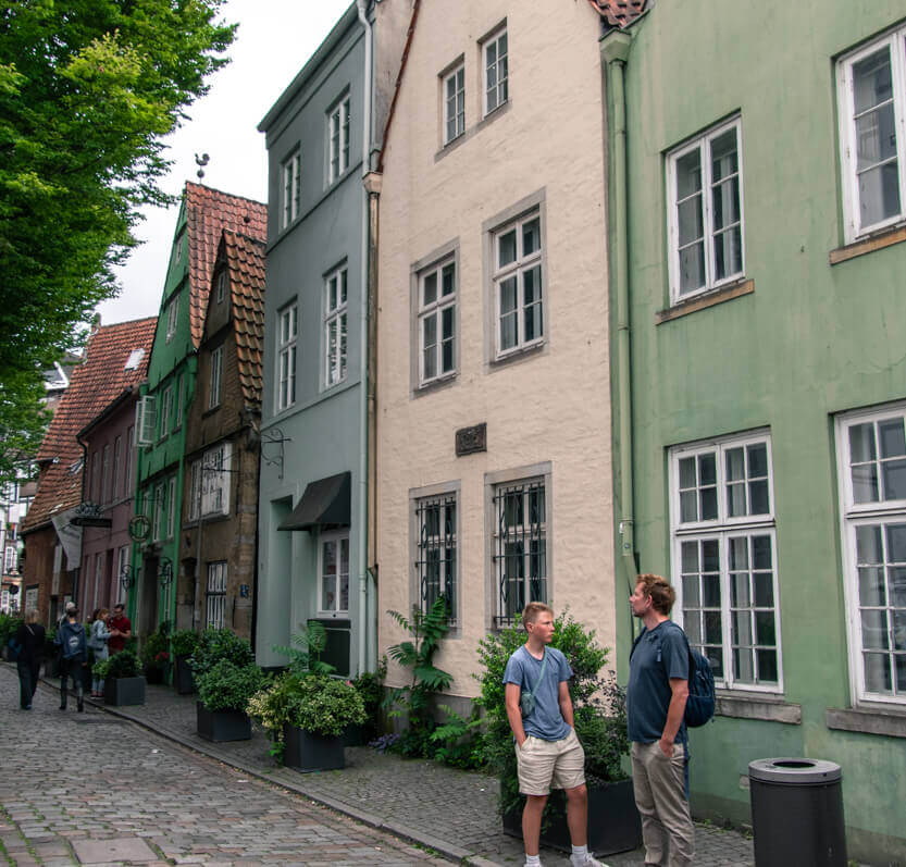 It must be lovely to live in houses like these – Schnoor, Bremen