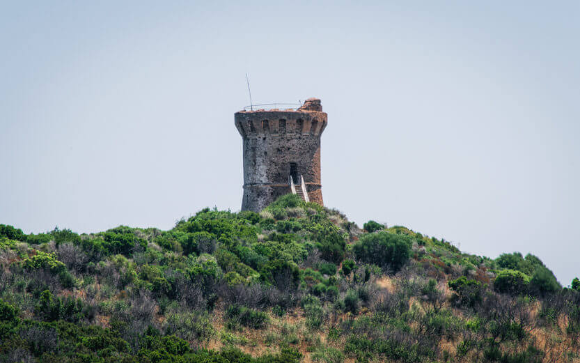 You can find the Genoese towers all over Corsica