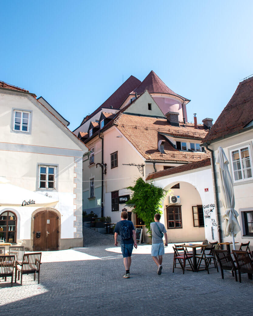 The old town of Maribor, Slovenia.