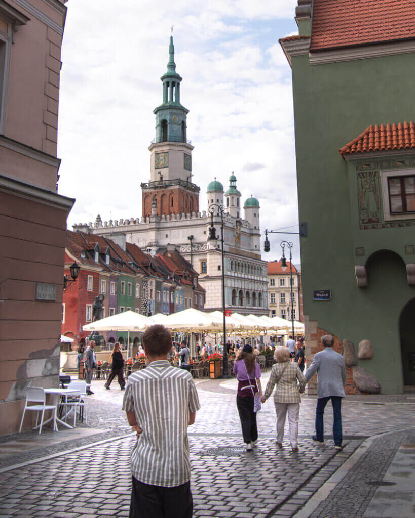 Poznan Old Market square